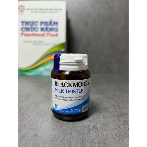 Viên Uống Bổ Gan Blackmores Milk Thistle 42 Viên - Chiết Xuất Cây Kế Sữa Hỗ Trợ Chức Năng Gan Duy Trì Sức Khỏe Gần Hơn