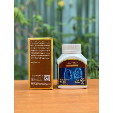 Viên uống hỗ trợ thận Vitatree Kidney Tonic 100 viên - Tăng cường chức năng thận, hàng Úc chất lượng cao