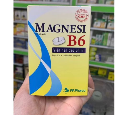 Viên uống Magnesi B6 hỗ trợ bổ thần kinh hộp 100 viên