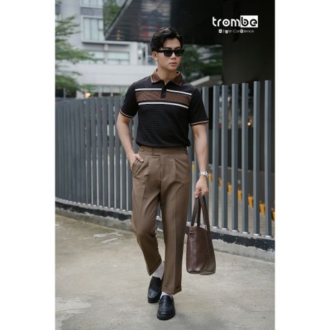 Áo Polo Nam Thun Tổ Ong COLLINS - Thoáng Mát, Thấm Hút Tốt, Phong Cách Lịch Lãm Đi Làm, Dạo Phố, Chất Liệu Cao Cấp