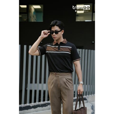 Áo Polo Nam Thun Tổ Ong COLLINS - Thoáng Mát, Thấm Hút Tốt, Phong Cách Lịch Lãm Đi Làm, Dạo Phố, Chất Liệu Cao Cấp