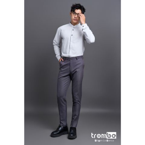 Quần Tây Nam Slim Fit TROMBE Chất Vải Chéo Hàn Sang Trọng - Dễ Phối Đồ, Thoáng Mát, Co Giãn, Phong Cách Trẻ Trung