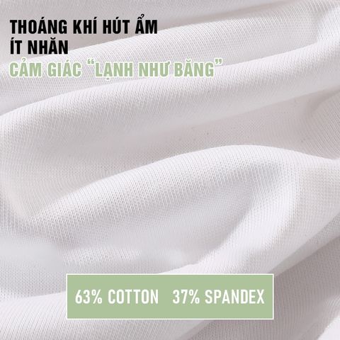 Áo Tanktop Nam Cotton Băng Tuyết TROMBE - Áo Ba Lỗ Thể Thao Thấm Hút Mồ Hôi, Thoáng Mát, Lý Tưởng Cho Tập Gym