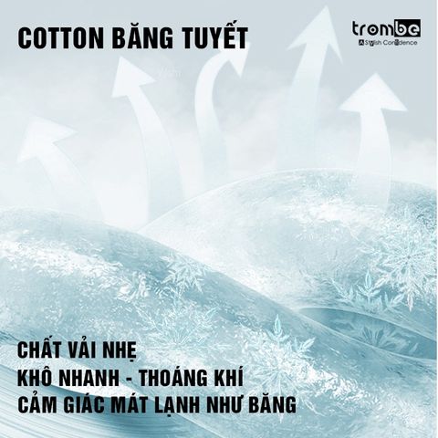 Áo Tanktop Nam Cotton Băng Tuyết TROMBE - Áo Ba Lỗ Thể Thao Thấm Hút Mồ Hôi, Thoáng Mát, Lý Tưởng Cho Tập Gym