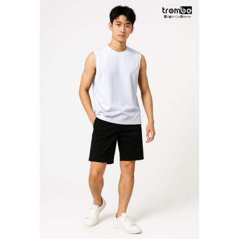Áo Tanktop Nam Cotton Băng Tuyết TROMBE - Áo Ba Lỗ Thể Thao Thấm Hút Mồ Hôi, Thoáng Mát, Lý Tưởng Cho Tập Gym