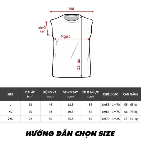Áo Tanktop Nam Cotton Băng Tuyết TROMBE - Áo Ba Lỗ Thể Thao Thấm Hút Mồ Hôi, Thoáng Mát, Lý Tưởng Cho Tập Gym