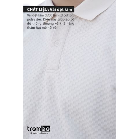Áo Polo Nam Ngắn Tay FLIESE Dệt Kim Họa Tiết Caro Dập Nổi - Thời Trang Trẻ Trung, Sang Trọng, Phong Cách Thể Thao