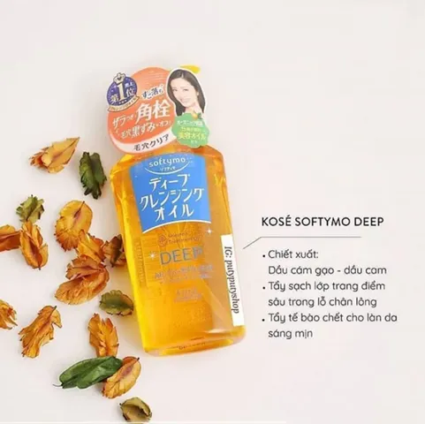 Dầu tẩy trang kose Softymo 230ml  291045