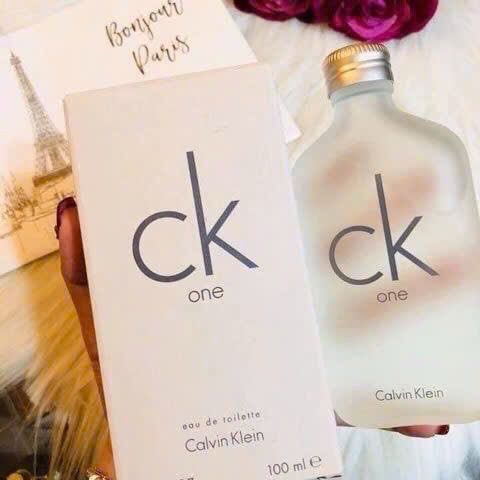 Nước Hoa Nam CK One Eau De Toilette Unisex 100ml và 200ml - Mùi Hương Dịu Nhẹ, Phong Cách Tự Do, Dành Cho Cả Nam và Nữ