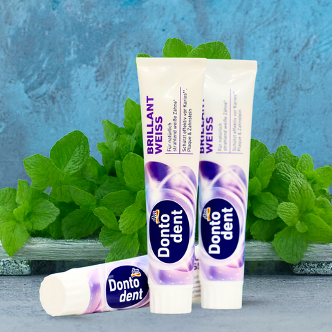 Kem Đánh Răng Dontodent Đức - Ngừa Sâu Răng, Làm Trắng Răng, Hơi Thở Thơm Mát, Chăm Sóc Răng Miệng Toàn Diện