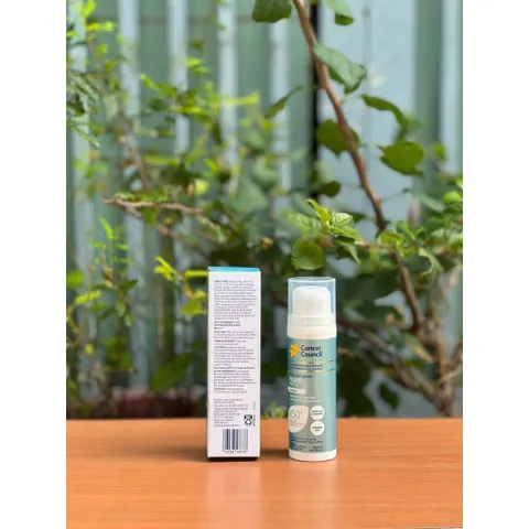 Kem Chống Nắng Cancer Council Invisible Fluid Matte SPF50+ 50ml - Chống Nắng Hóa Học Cho Da Nhạy Cảm và Dầu