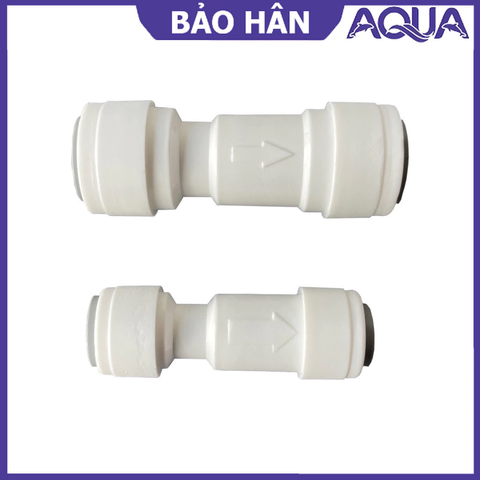 Van Một Chiều 6mm 10mm AQUAPHOR - Nối Nhanh Cho Máy Lọc Nước, Bảo Vệ Nguồn Nước Tinh Khiết, Chất Liệu Nhựa An Toàn