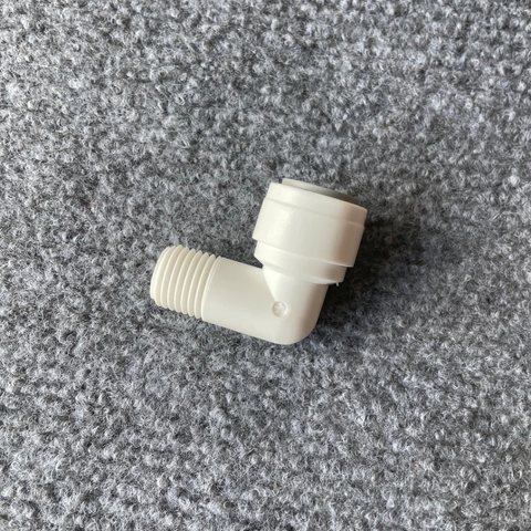 Cút Nối Nhanh Ren 13 Ra Dây 10 (4064) - Co Cút Lọc Nước Chất Liệu Nhựa Nguyên Sinh, Đảm Bảo Sức Khỏe, Tiện Lợi Cho Hệ Thống Lọc Nước