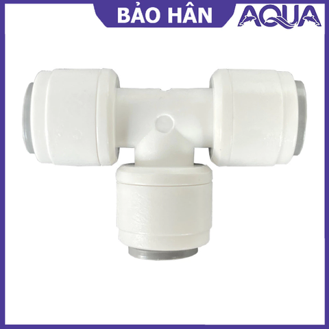 Tê 3 Đầu Dây 6 (7062) - Kết Nối Nhanh Trong Máy Lọc Nước R.O, Nano, Tưới Cây, Thủy Sinh - An Toàn Cho Sức Khỏe