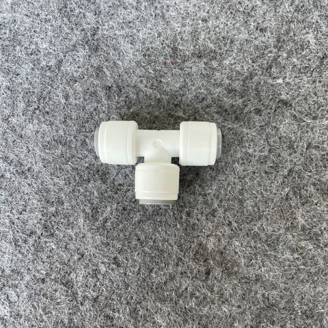 Tê 3 Đầu Dây 6 (7062) - Kết Nối Nhanh Trong Máy Lọc Nước R.O, Nano, Tưới Cây, Thủy Sinh - An Toàn Cho Sức Khỏe