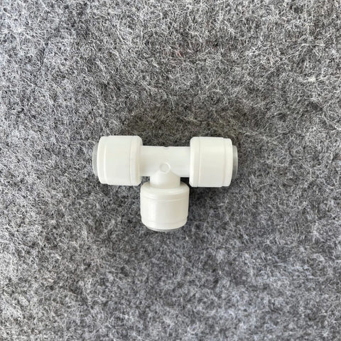 Tê 3 Đầu Dây 6 (7062) - Kết Nối Nhanh Trong Máy Lọc Nước R.O, Nano, Tưới Cây, Thủy Sinh - An Toàn Cho Sức Khỏe