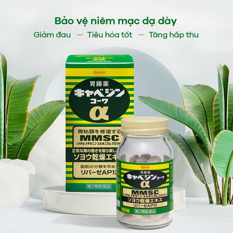 Viên uống hỗ trợ tiêu hóa Kowa Nhật Bản 300 viên