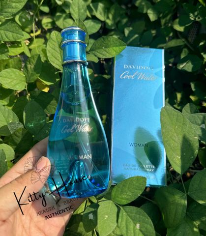 Nước Hoa Nữ Davidoff Cool Water Woman EDT 10ml - Hương Dịu Nhẹ, Tươi Mát, Tự Tin và Nữ Tính
