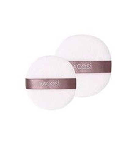 Bông Tán Phấn Chất Lượng Vacosi Medium White Round Puff Bp20 - Sản Phẩm Trang Điểm Hoàn Hảo Cho Làn Da Nhạy Cảm