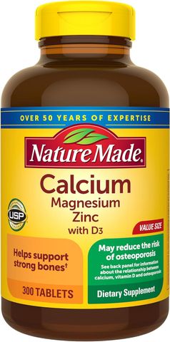 Viên uống bổ sung Calci - Magne - ZinC Nature Made 300v
