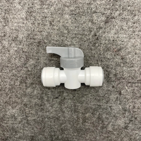 Khoá 2 Đầu Dây 10mm - Van Xả Tay & Ngang Máy Lọc Nước RO - Liên Kết Nhanh, Chất Liệu Nhựa Cao Cấp, Tiện Dụng Cho Gia Đình