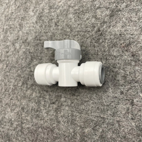 Khoá 2 Đầu Dây 10mm - Van Xả Tay & Ngang Máy Lọc Nước RO - Liên Kết Nhanh, Chất Liệu Nhựa Cao Cấp, Tiện Dụng Cho Gia Đình