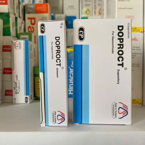 Kem Bôi Trĩ Doproct Thái Lan - Hỗ Trợ Điều Trị Trĩ Nội Ngoại Hộp 10g - Sản Phẩm Thực Phẩm Chức Năng Chất Lượng Cao