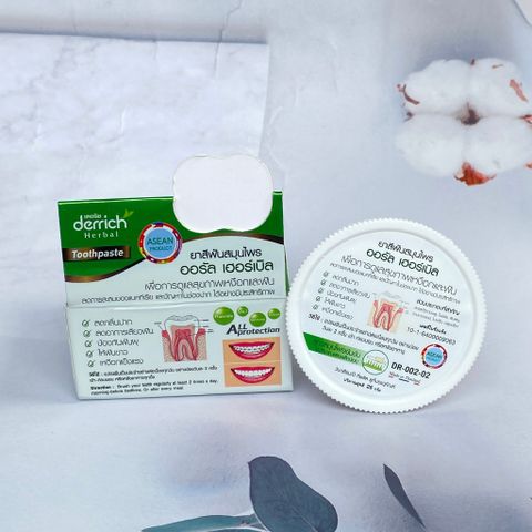 Bột Kem Đánh Răng Oral Herbal Thái Lan - Chăm Sóc Răng Miệng Cho Người Niềng Răng, Làm Trắng Răng và Giữ Miệng Thơm Tho