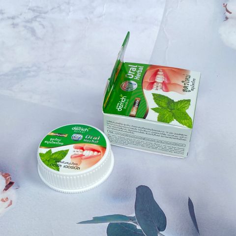 Bột Kem Đánh Răng Oral Herbal Thái Lan - Chăm Sóc Răng Miệng Cho Người Niềng Răng, Làm Trắng Răng và Giữ Miệng Thơm Tho