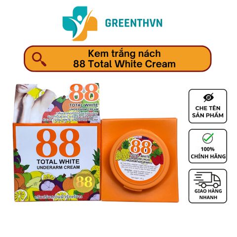 Kem Nách S88 Total White Thái Lan 35g - Giảm Thâm Nách và Khử Mùi Hiệu Quả, Dưỡng Ẩm Da Mềm Mại