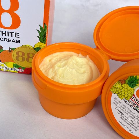 Kem Nách S88 Total White Thái Lan 35g - Giảm Thâm Nách và Khử Mùi Hiệu Quả, Dưỡng Ẩm Da Mềm Mại
