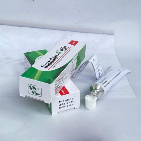 Kem Bôi Nấm Móng Thái Lan Clothasone-D 15g - Dưỡng Móng Tay, Chân Tự Nhiên, Thoa Ngày 2 Lần, Chăm Sóc Da Mặt