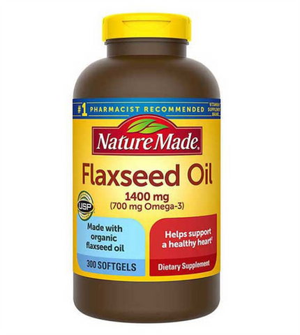 Viên Uống Dầu Hạt Lanh Nature Made Flaxseed Oil 300 Viên 296529