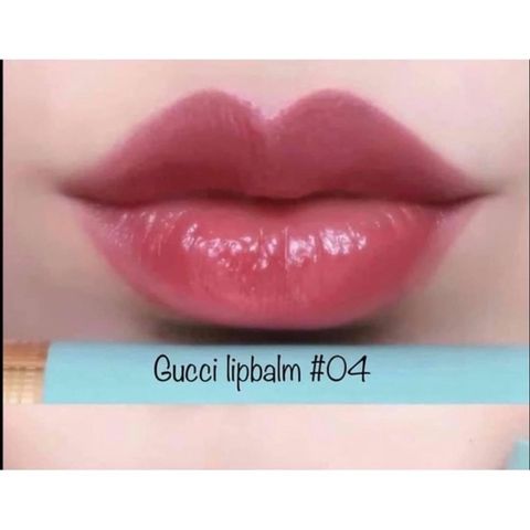 Son Dưỡng Môi Gucci 04 Baume A Levres Lip Balm - Màu #4 Penelope Plum, Chất Lượng Cao, Cung Cấp Độ Ẩm, Thiết Kế Sang Trọng