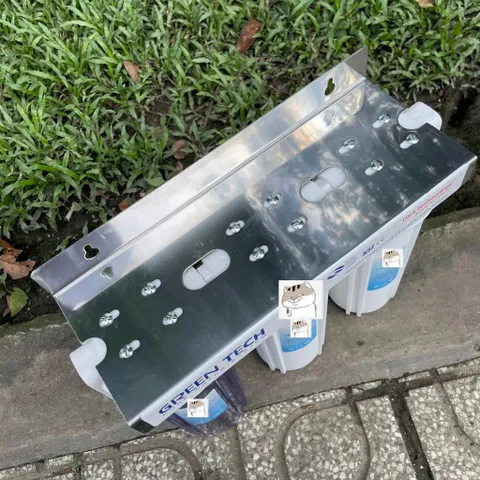 Bộ Lọc Nước Đầu Nguồn 3 Cấp Greentech94 - Lọc Sạch Cặn Bẩn, Clo Cho Nước Sinh Hoạt, Tiện Lợi Cho Gia Đình