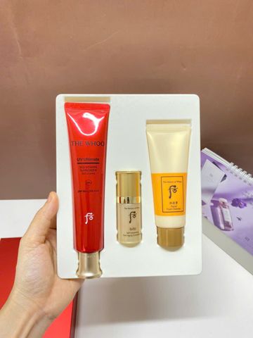 Kem Chống Nắng Chống Nhăn Whoo UV Ultimate Red 75ml - Serum SPF 50+/PA++++ Bảo Vệ Da, Chống Oxy Hóa và Lão Hóa