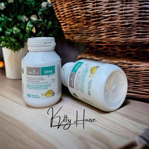 Viên uống DHA Bio Island cho bé 60 viên - Bổ sung omega-3 phát triển trí não, hỗ trợ thị giác và tăng cường miễn dịch trẻ nhỏ.