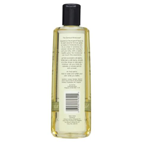 Dầu dưỡng da Neutrogena Body Oil Light Sesame Formula 250ml - dii.