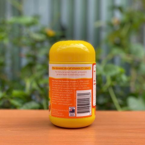[Nhập khẩu] Viên nhai bổ sung Vitamin C và kẽm Nature's Way Kids Smart Vita Gummies Vitamin C + ZinC 60 viên - dii.