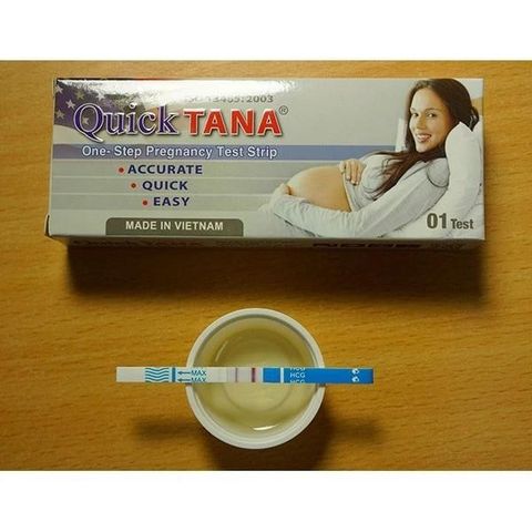 Que Thử Thai Quick TANA - Hộp 12 Que Phát Hiện Thai Sớm Chính Xác, Kết Quả Nhanh, An Toàn Cho Phụ Nữ