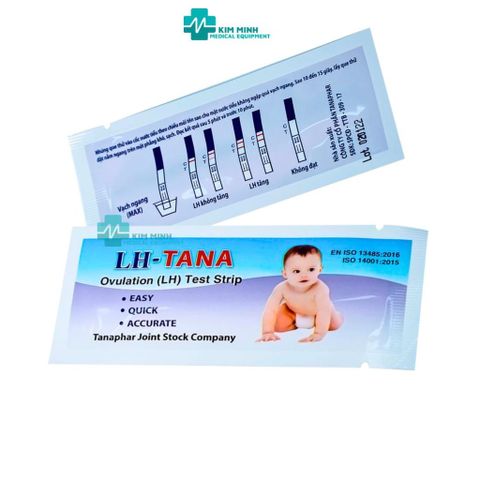 Que Thử Rụng Trứng LH Tana - Hộp 12 Que Phát Hiện Thụ Thai Sớm, Kiểm Tra Rụng Trứng Nhanh Chóng và Chính Xác