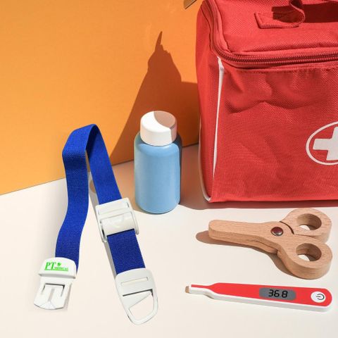 Combo 3 Dây Garo Y Tế Màu Xanh PT - Dụng Cụ Sơ Cứu, Cầm Máu, Truyền Dịch Chính Hãng Cho Y Bác Sĩ