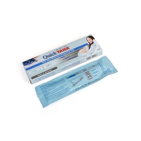 Bút Thử Thai QuickTana - Phát Hiện Thai Sớm Chính Xác, Tiện Lợi, Hộp 1 Bút, Dùng Ngay Không Cần Cốc