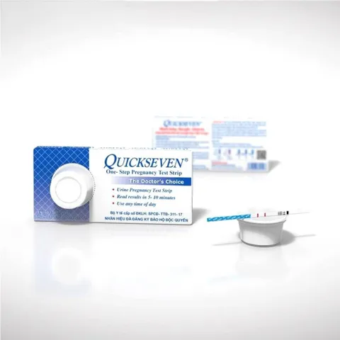 Que thử thai Quickseven Tanaphar Hộp 24 que - Kiểm tra thai nhanh, chính xác, bảo mật khi giao hàng, chất lượng đảm bảo