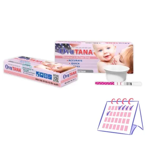 Combo 6 Que Thử Rụng Trứng Ovutana - Phát Hiện Ngày Rụng Trứng Chính Xác - Hàng Chính Hãng Giao Hàng Kín Đáo