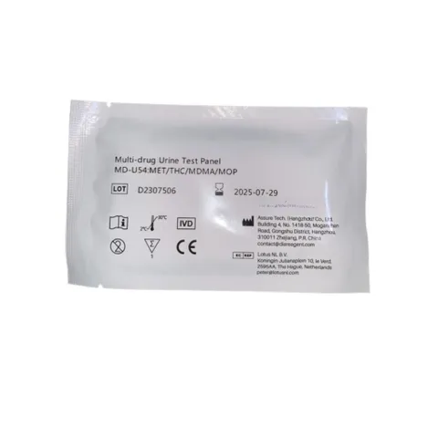 Que thử ma túy 4 chân Fastep - Hộp 25 test + 25 cốc, phát hiện 4 chất, an toàn và chính hãng