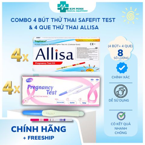 Bút Thử Thai Safefit Prolex - Bộ Dụng Cụ Phát Hiện Thai Sớm, Độ Chính Xác Trên 99%, Kết Quả Nhanh Chỉ Sau 5 Phút