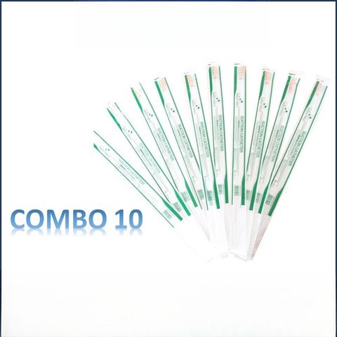 Combo 10 Dây Nối Túi Enema Thải Độc Đại Tràng Bằng Cafe - Thúc Đẩy Tiêu Hóa và Giải Độc Gan