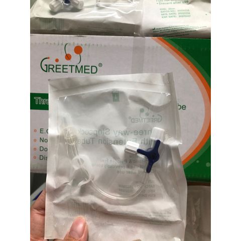 Khóa 3 Chạc Greetmed - Khóa 3 Chia Không Dây Nối & Có Dây Nối, Dụng Cụ Y Tế Đặc Biệt, Sử Dụng Một Lần, Vô Trùng, Xoay 360˚
