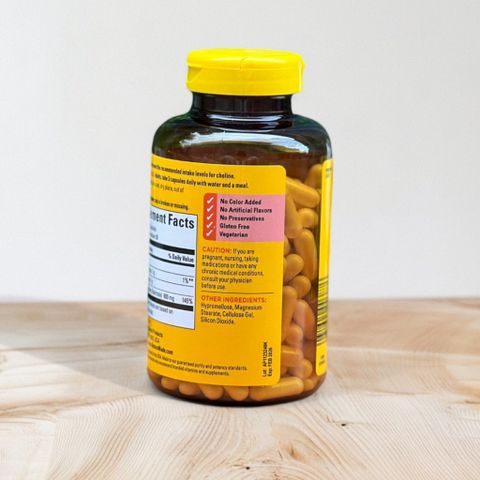 Viên uống bổ sung Choline Extra Strength Dosage 800mg Nature Made 180 viên
